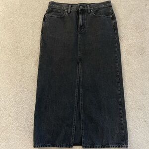 Madewell Midi Denim Skirt